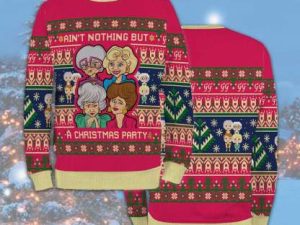 Golden Girls Ugly Christmas Sweater Holiday Gift - Image 1