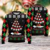 Golf Christmas Tree Snow Ugly Christmas Sweater - Image 2