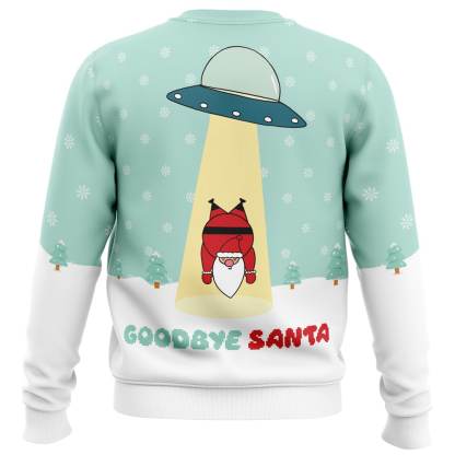 goodbye santa ugly christmas sweater 2 Goodbye Santa Ugly Christmas Sweater - Image 2