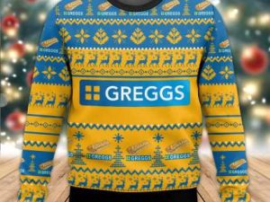 Greggs Ugly Christmas Sweater - Image 1
