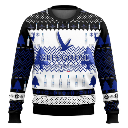 grey goose ugly christmas sweater 1 Grey Goose Ugly Christmas Sweater - Image 1