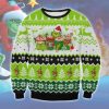 Grinch Coffee Ugly Christmas Sweater - Image 1
