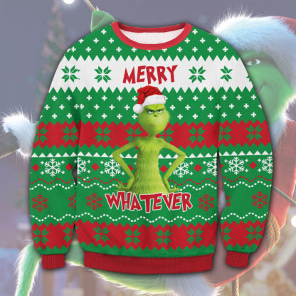 grinch for christmas gifts ugly christmas holiday sweater 1 Grinch For Christmas Gifts Ugly Christmas Holiday Sweater - Image 1