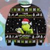 Grinch I Hate People Ugly Christmas Sweater - Image 1