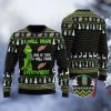 Grinch I Will Drink Mountain Dew Everywhere Ugly Christmas Sweater - Image 1