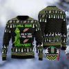 Grinch I Will Drink Mountain Dew Everywhere Ugly Christmas Sweater Holiday Gift - Image 1