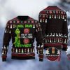 Grinch I Will Drink Olde English 800 Everywhere Ugly Christmas Sweater - Image 1