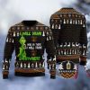 Grinch I Will Drink Titos Everywhere Ugly Christmas Sweater Holiday Gift - Image 1