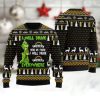 Grinch I Will Drink Twisted Tea Everywhere Ugly Christmas Sweater Holiday Gift - Image 1