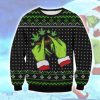 Grinch Mistlestoned Ugly Christmas Sweater - Image 1