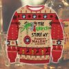 Grinch Stole Malort Ugly Christmas Sweater - Image 1