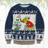 Grinch Stole My Miller Lite Ugly Christmas Sweater - Image 1