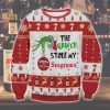 Grinch Stole Seagrams 7 Ugly Christmas Sweater Holiday Gift - Image 1