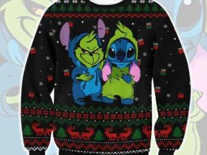 Grinch Ugly Christmas Sweater Unisex Holiday Gift - Image 1