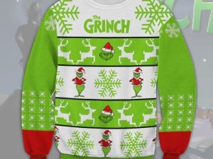 Grinch Ugly Christmas Sweater Xmas Gift - Image 1