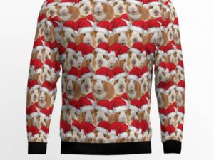 Guinea Pig Group Awesome Ugly Christmas Sweater - Image 1