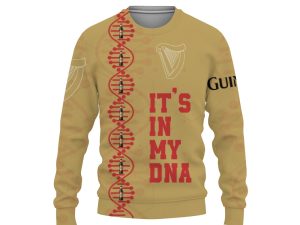 Guinness It's In My DNA-3D Sweatshirt - Image 1