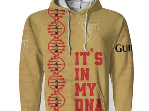 Guinness It's In My DNA-3D Unisex Hoodie - Image 1