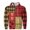 Guinness Merry Christmas And -3D Unisex Hoodie - Image 1