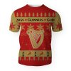 Guinness Merry Christmas Unisex Gift Fan-3D Unisex T-Shirt - Image 1