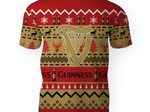 Guinness Shirts Beer Vintage Logo-3D Unisex T-Shirt - Image 1