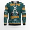 Guitar Rock The Holiday Ugly Christmas Sweater - Image 1