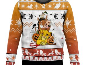 Hakuna The Lion King Ugly Christmas Sweater Xmas Gift - Image 1