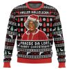 Haller Hallelujer Praise The Lort Merry Christmurr A Madea Ugly Christmas Sweater - Image 1