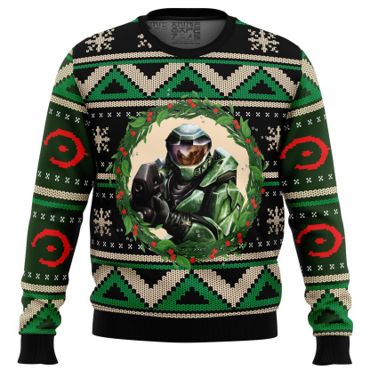 halo ugly christmas sweater 1 Halo Ugly Christmas Sweater - Image 1