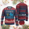 Hanukkah Cat Ugly Christmas Sweater Light The Meownorah Jewish Menorah Chanukah - Image 1