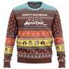Happy Holidays Avatar The Last Airbender Ugly Christmas Sweater - Image 1