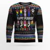 Happy Purride Ugly Christmas Sweater - Image 1