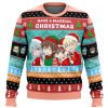 Have A Magical Christmas Konosuba Ugly Christmas Sweater - Image 1