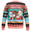 Have A Magical Christmas Konosuba Ugly Christmas Sweater - Image 2
