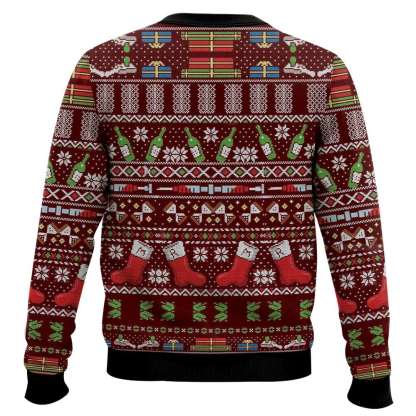 have a merry schwiftmas rick and morty ugly christmas sweater 2 Have A Merry Schwiftmas Rick And Morty Ugly Christmas Sweater - Image 2