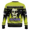 Hawk Tuah The Exorcist Horror Ugly Christmas Sweater - Image 2
