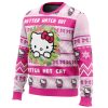 Hello Kitty Is Coming To Town Ugly Christmas Sweater - Image 2