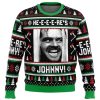 Heres Johnny The Shining Ugly Christmas Sweater - Image 1