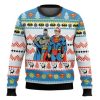 Hero And Batman Ugly Christmas Sweater - Image 1