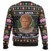 Hey Santa Can I Fix You Some Sandwiches Bad Santa Ugly Christmas Sweater - Image 2