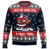 Hey We Wish You A Futurama Ugly Christmas Sweater - Image 1
