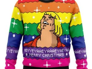 Heyyeya He Man Ugly Christmas Sweater - Image 1