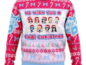 High School Dxd Chibi Girls Ugly Christmas Sweater - Image 1