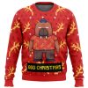 Hiroshi Odokawa Odd Taxi Ugly Christmas Sweater - Image 1