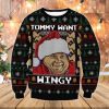 Ho Ho Holy Schnikes Chris Farley Ugly Christmas Sweater - Image 1