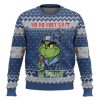 Ho Ho Holy Sht Im Drunk Busch Light Grinch Ugly Christmas Sweater - Image 1