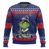Ho Ho Holy Sht Im Drunk Pabst Blue Ribbon Grinch Ugly Christmas Sweater - Image 1