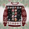 Ho Ho Horror Ugly Christmas Sweater - Image 1