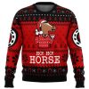 Ho Ho Horse Bojack Horseman Ugly Christmas Sweater - Image 1