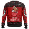 Ho Ho Horse Bojack Horseman Ugly Christmas Sweater - Image 2